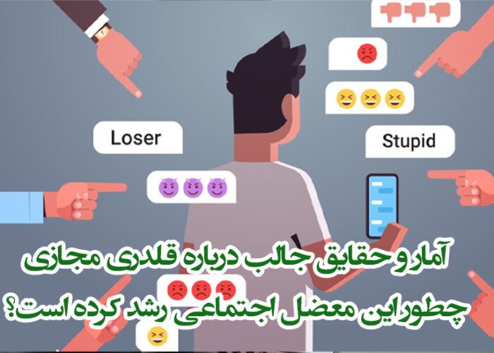 آمارها درباره قلدری مجازی